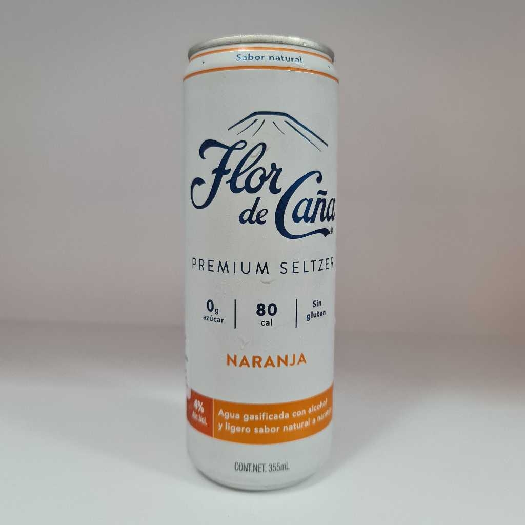 FLOR DE CAÑA LATA NARANJA 24/335ML
