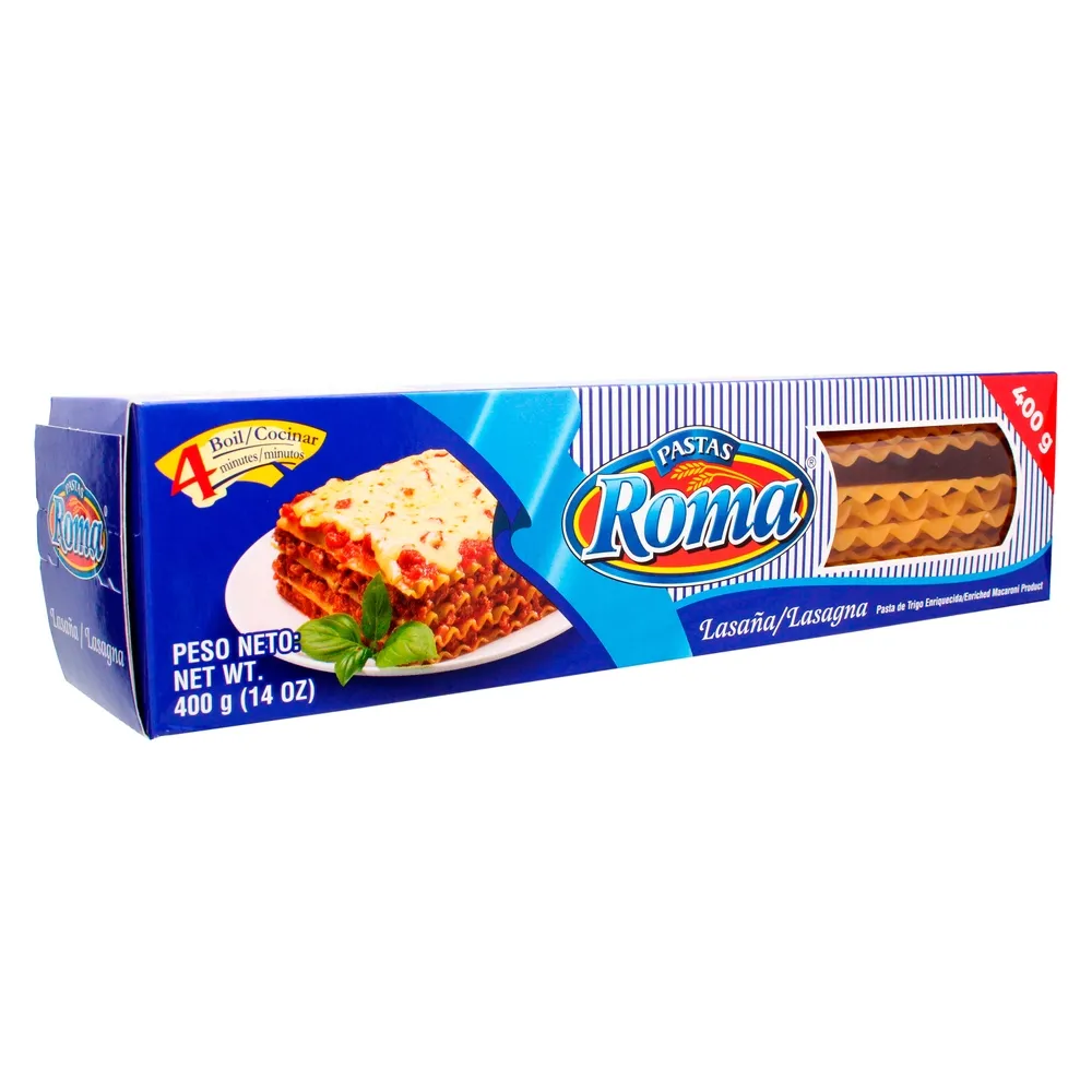 ROMA  PASTA LASAÑA  MAS ROMA LENGUA 20/400G