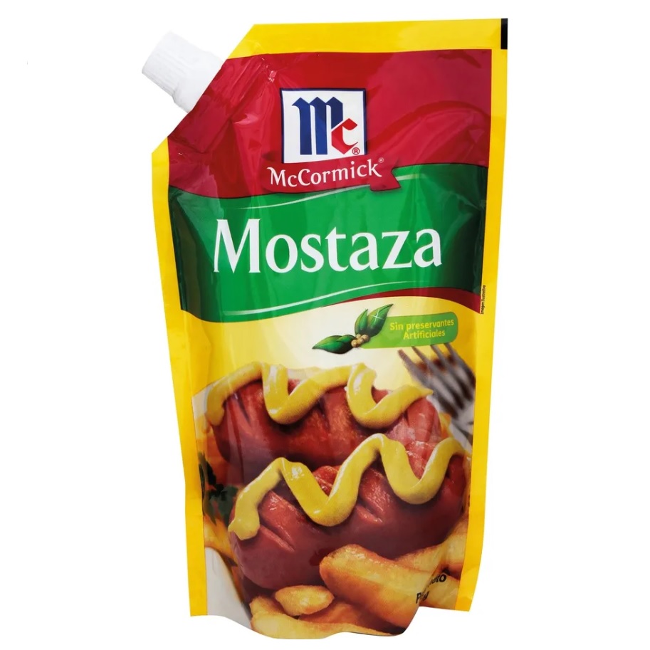 MCCORMICK MOSTAZA DOYPACK 12/350G