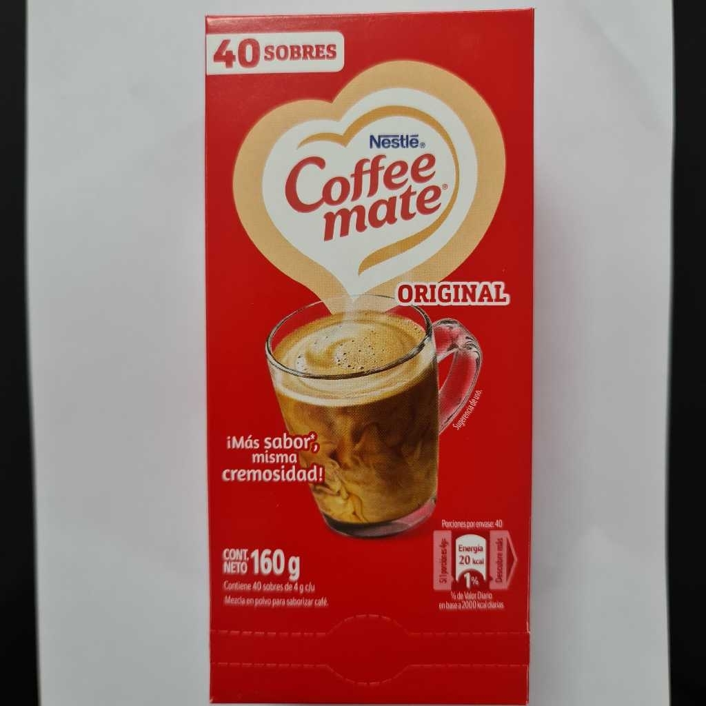 COFFEE MATE DISPENSADOR ORIGINAL  40 SOBRES 160G