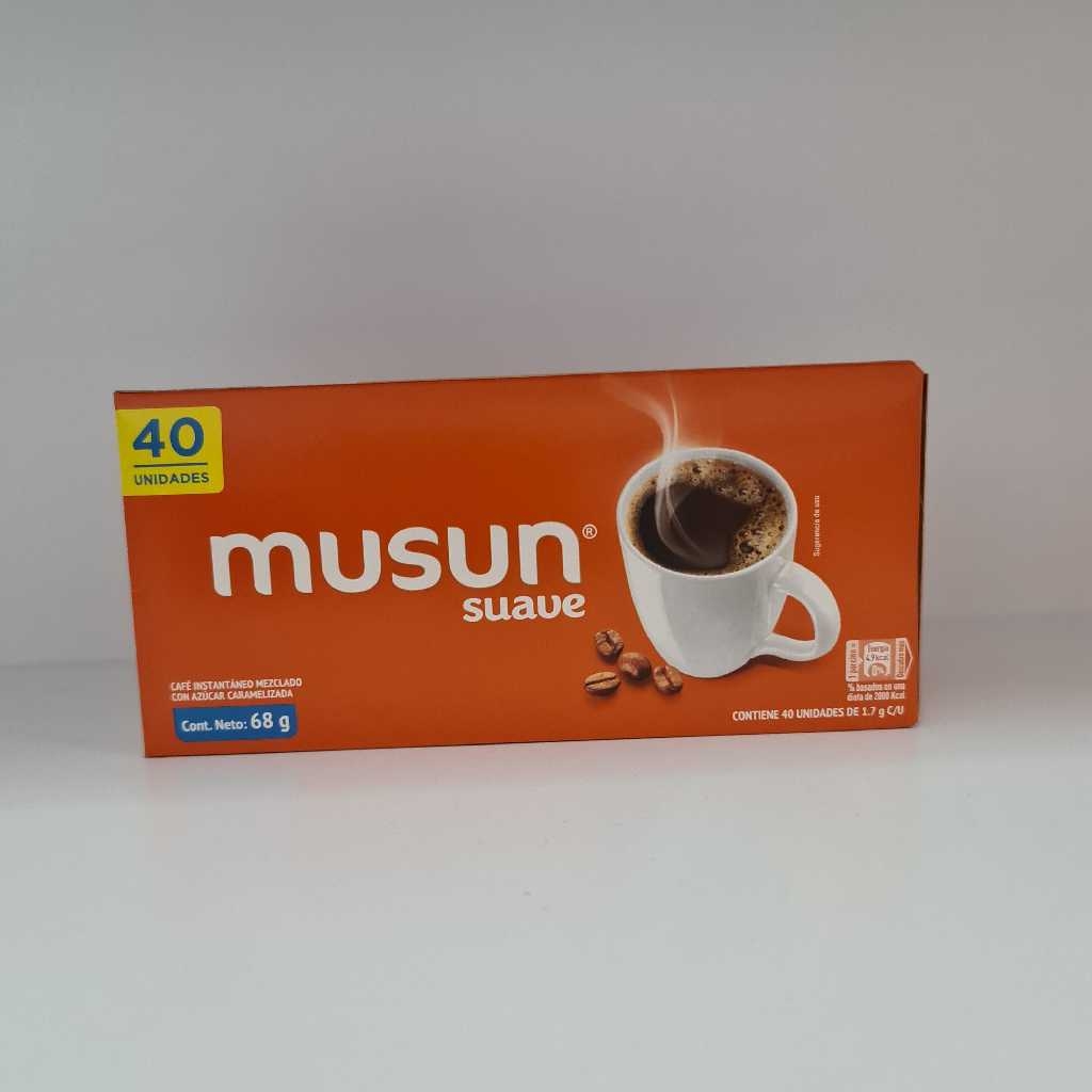 MUSUN CAFE SUAVE DISP 68G 15X40